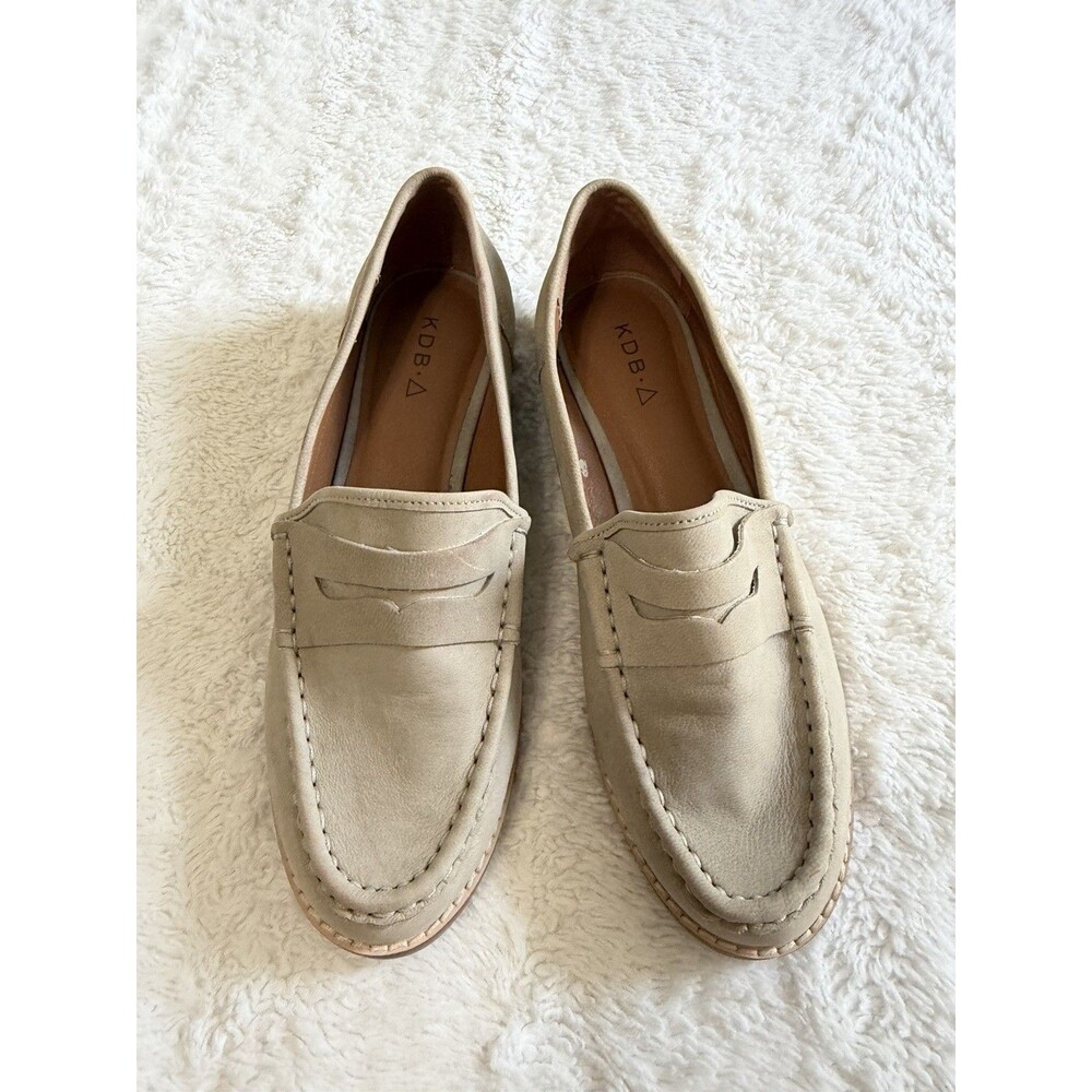 Kelsi Dagger Brooklyn Women's Lens Natural Penny Loafers Sz 8.5M